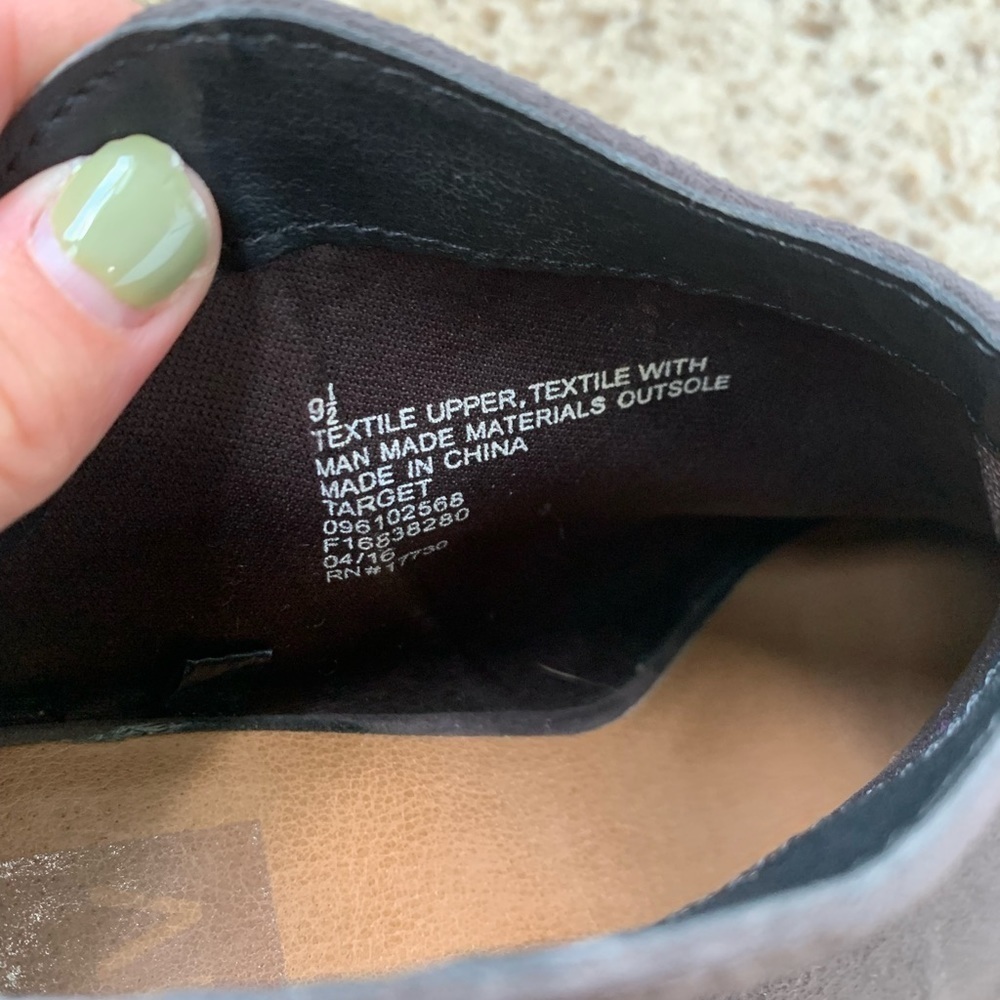 DV by Dolce Vita Haken Chunky Block Heel Mules Brown/Grey Size 9.5 - Picture 7 of 9